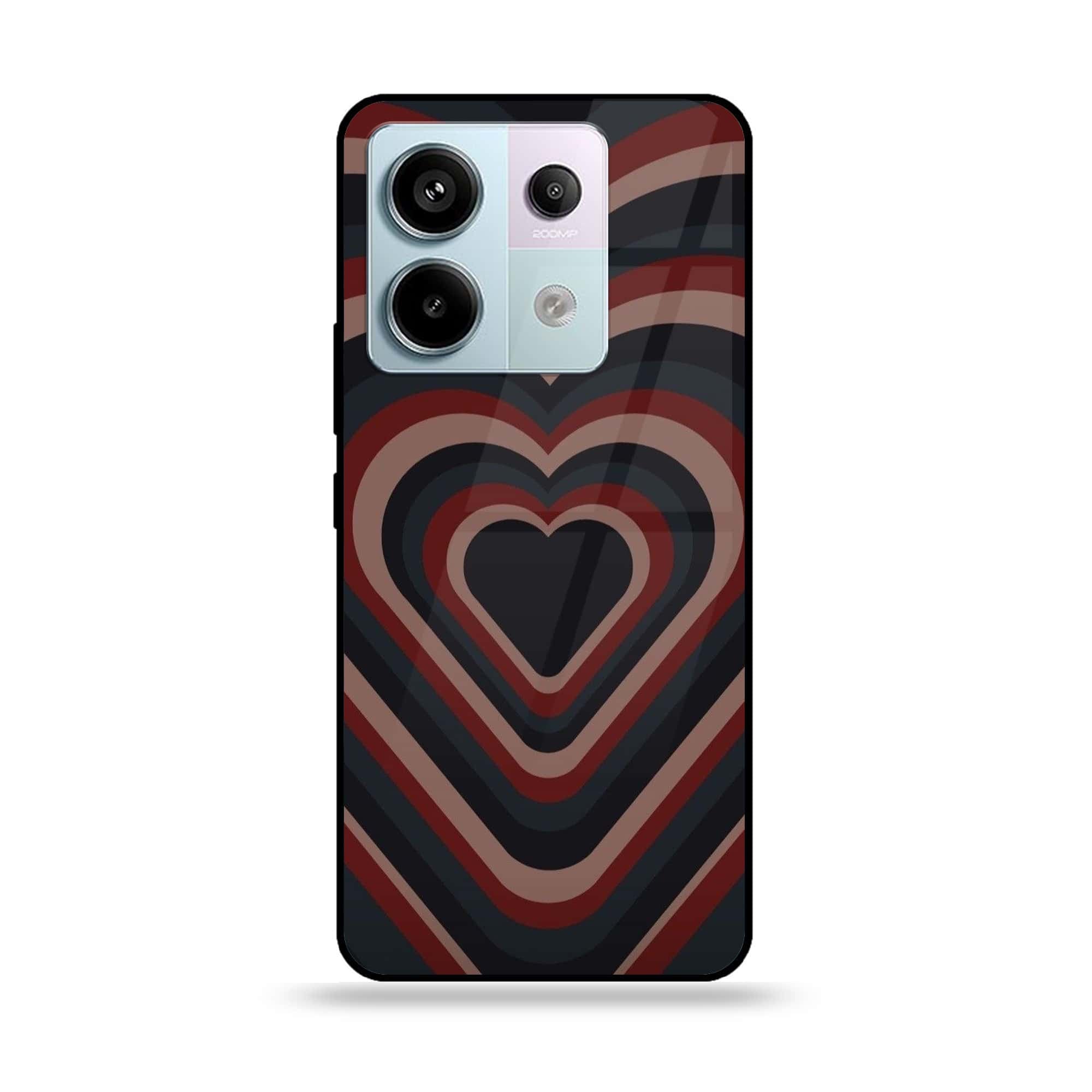 Redmi Note 13 - Heart Beat Series 2.0 - Premium Metal Printed soft Bumper shock Proof Case