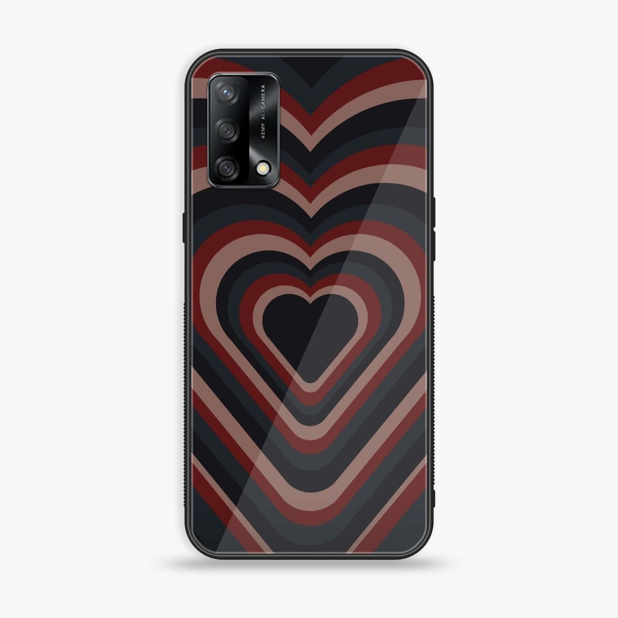 Oppo F19s - Heart Beat Series 2.0 - Premium Metal Printed soft Bumper shock Proof Case