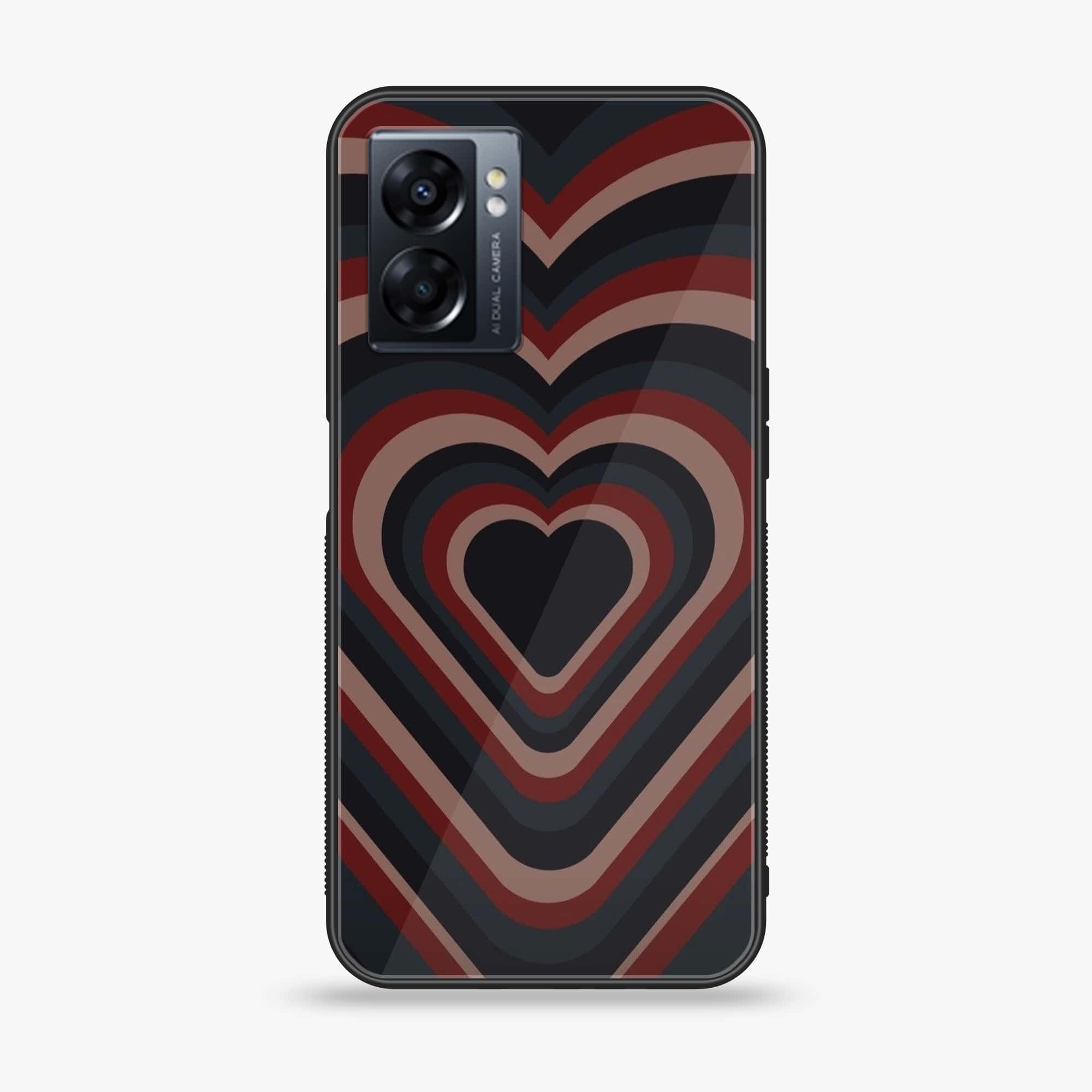 Oppo A77 4G - Heart Beat Series 2.0 - Premium Metal Printed soft Bumper shock Proof Case