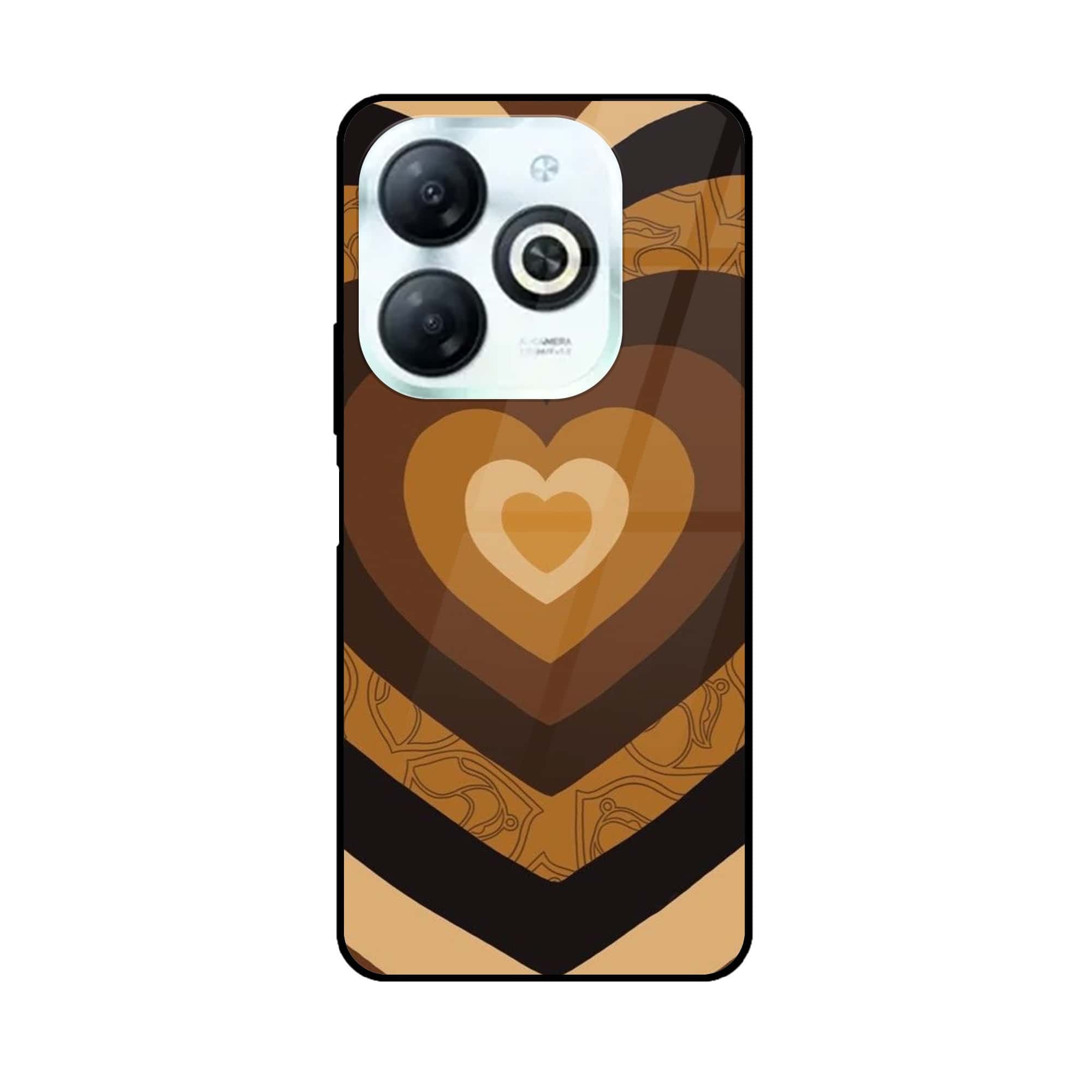 Tecno Spark 20 - Heart Beat Series 2.0 - Premium Printed Glass soft Bumper shock Proof Case