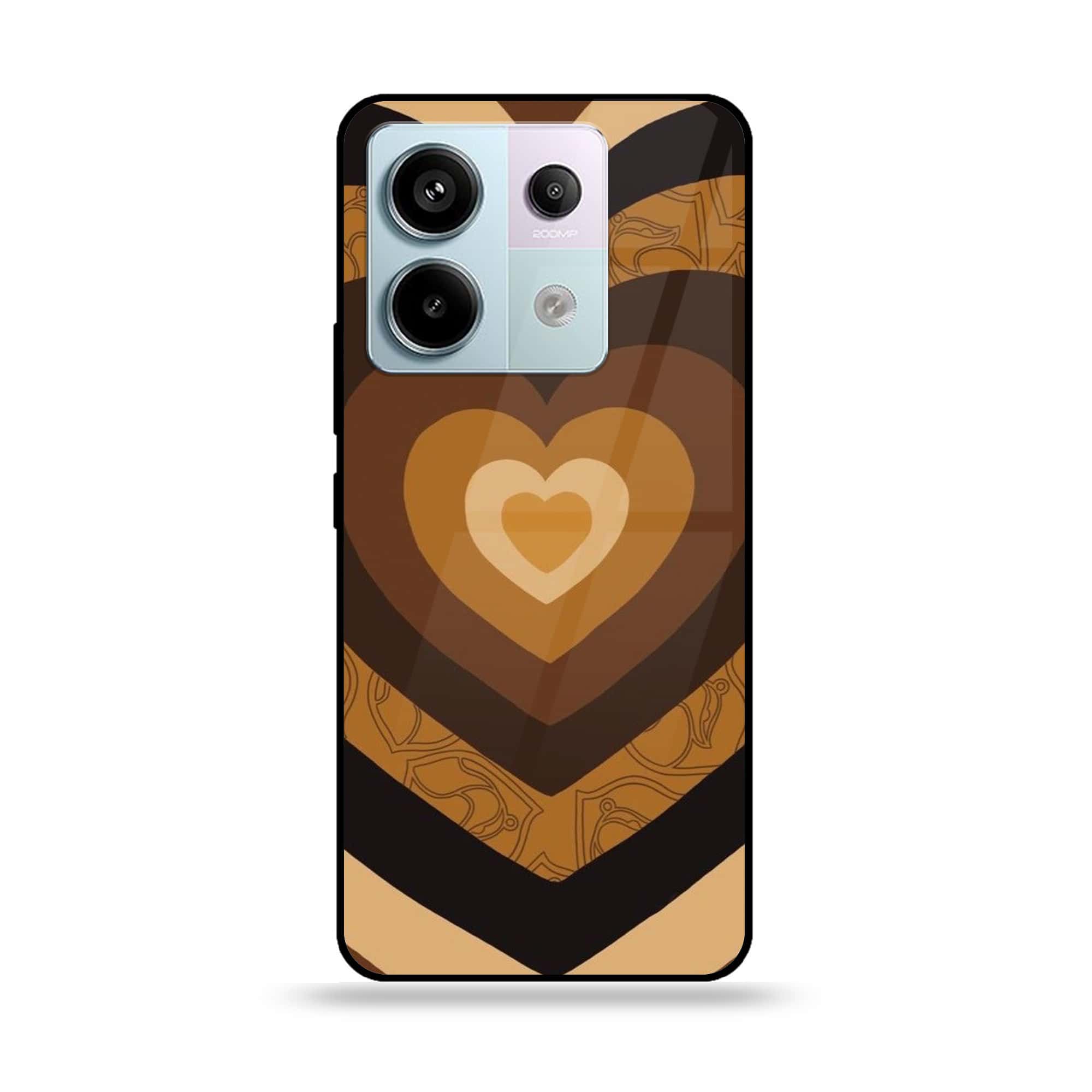 Redmi Note 13 - Heart Beat Series 2.0 - Premium Metal Printed soft Bumper shock Proof Case