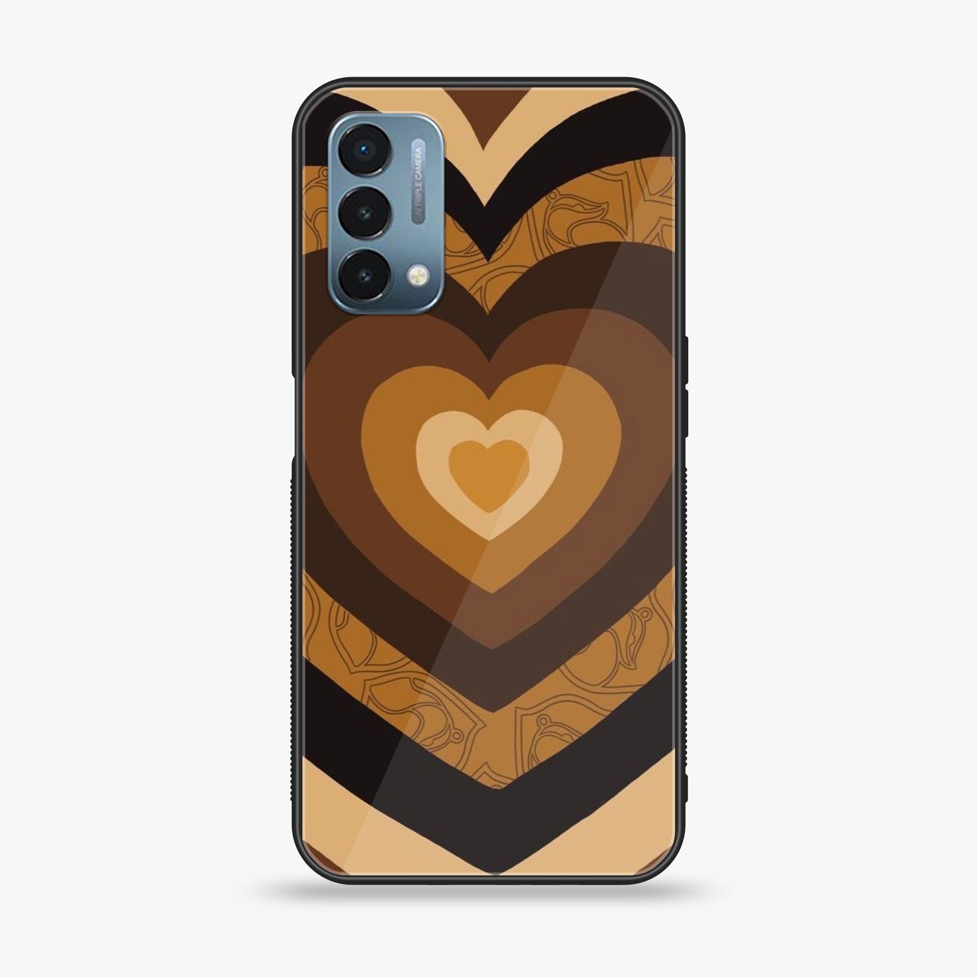 OnePlus Nord N200 5G - Heart Beat Series 2.0 - Premium Printed Glass soft Bumper shock Proof Case
