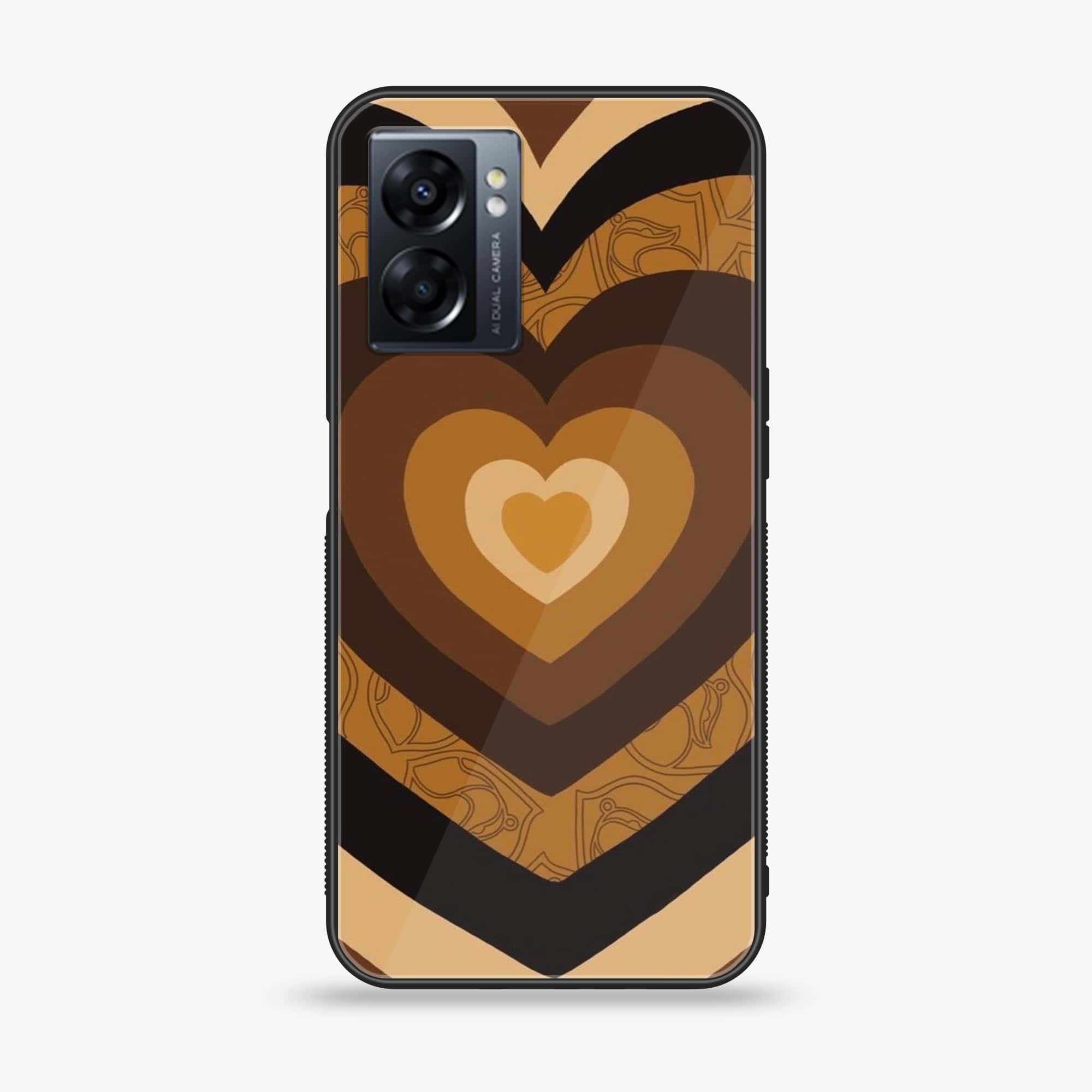 Oppo A77 4G - Heart Beat Series 2.0 - Premium Metal Printed soft Bumper shock Proof Case
