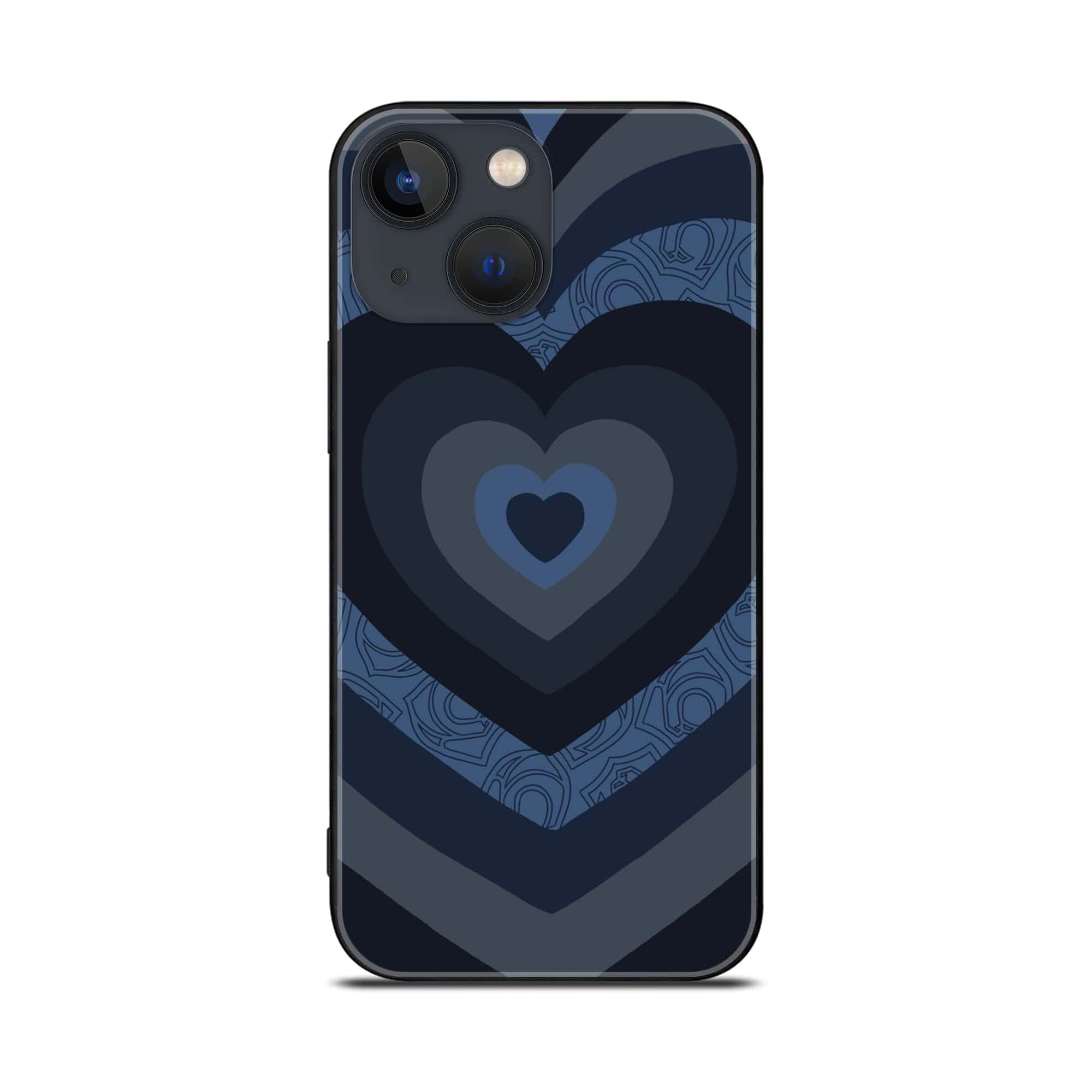 iPhone 14 - Heart Beat Series 2.0 - Premium Printed Glass soft Bumper shock Proof Case