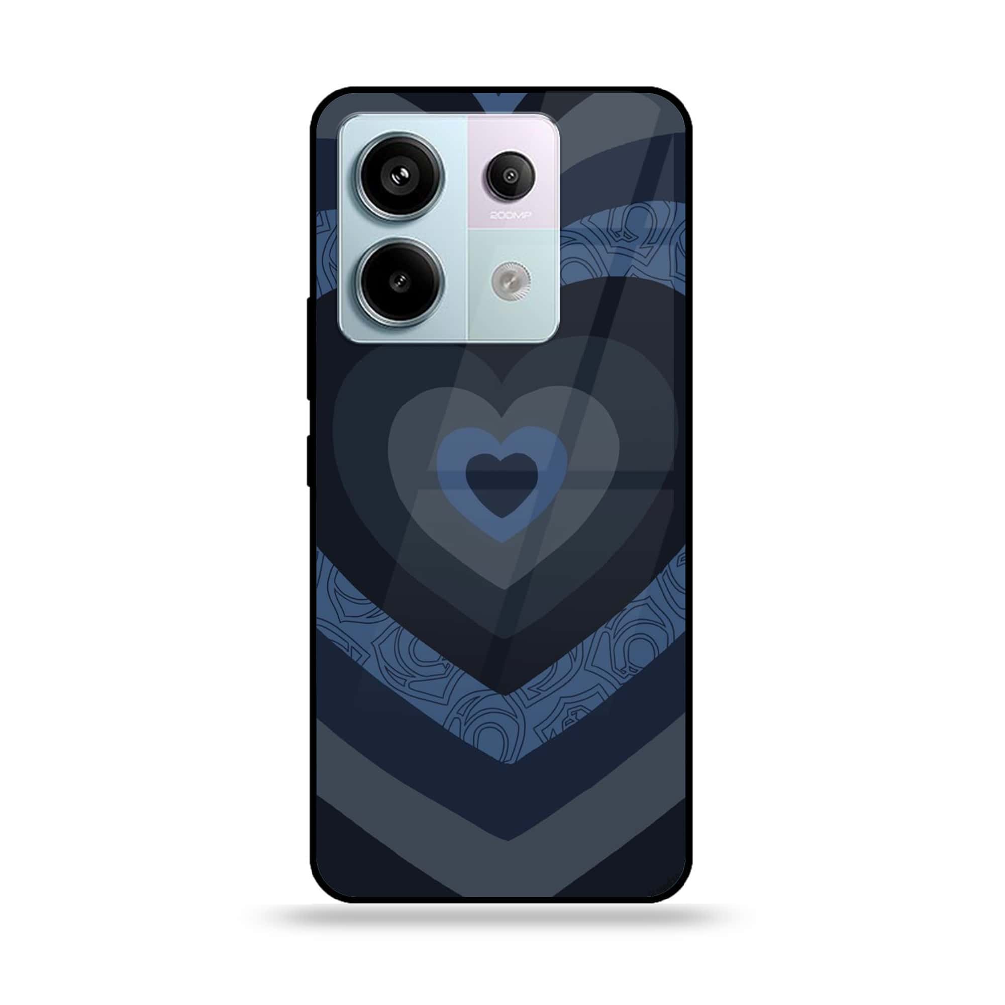 Redmi Note 13 - Heart Beat Series 2.0 - Premium Metal Printed soft Bumper shock Proof Case