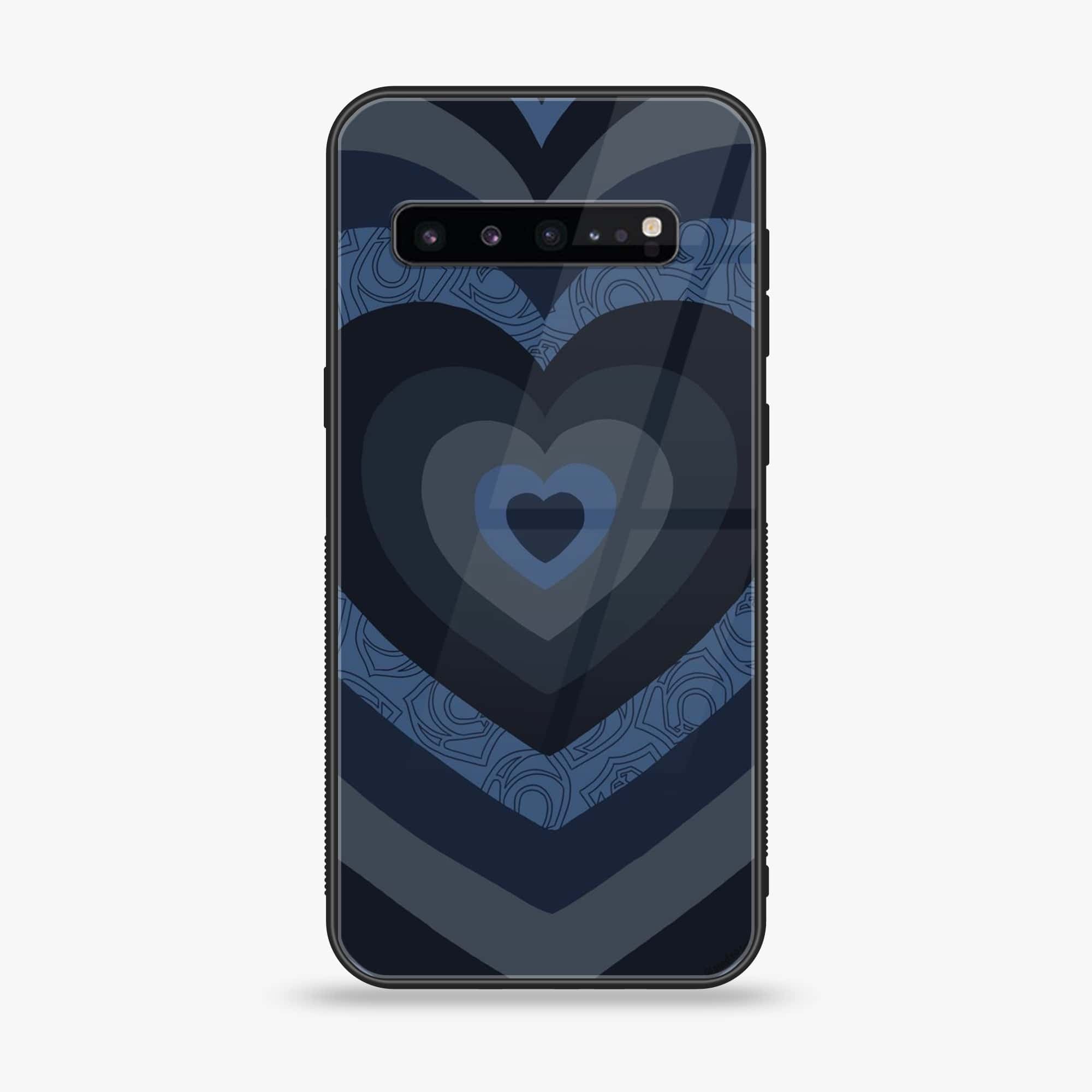 Samsung Galaxy S10 5G - Heart Beat Series 2.0 - Premium Printed Glass soft Bumper shock Proof Case