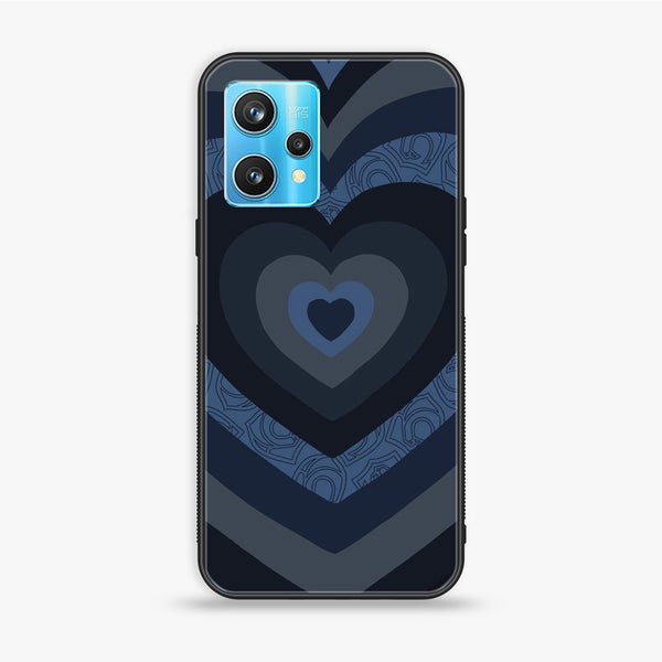 Realme 9 Pro Plus / Realme 9  - Heart Beat 2.0 Design 6 - Premium Printed Glass soft Bumper shock Proof Case  CS-24070