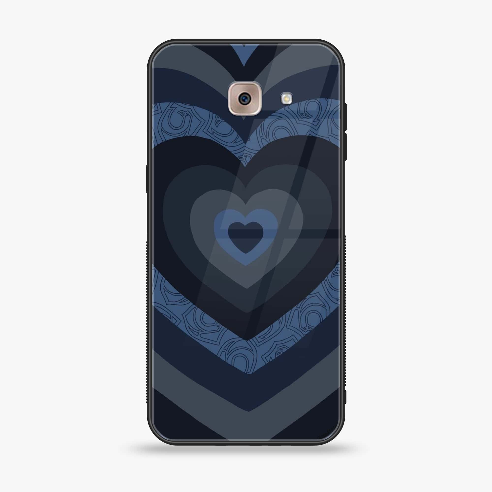 Samsung Galaxy J7 Max - Heart Beat Series 2.0 - Premium Printed Glass soft Bumper shock Proof Case