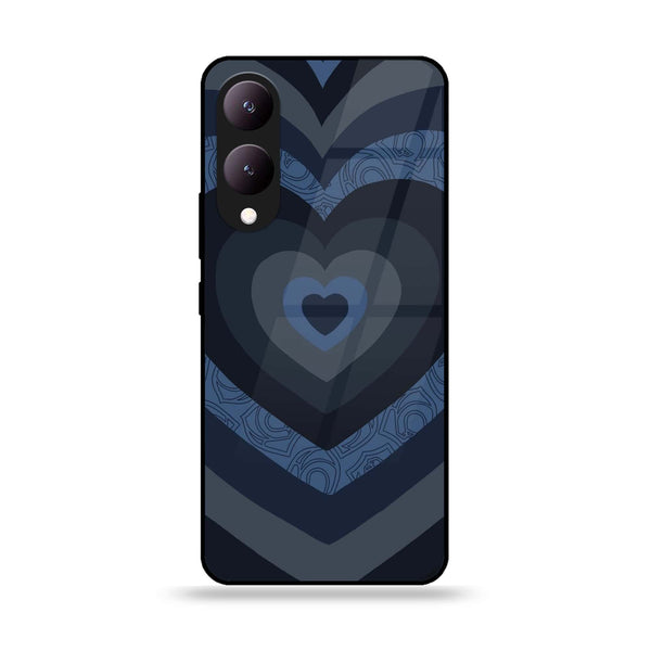 Vivo Y17S - Heart Beat 2.0 Design 6  - Premium Printed Glass soft Bumper shock Proof Case CS-14568