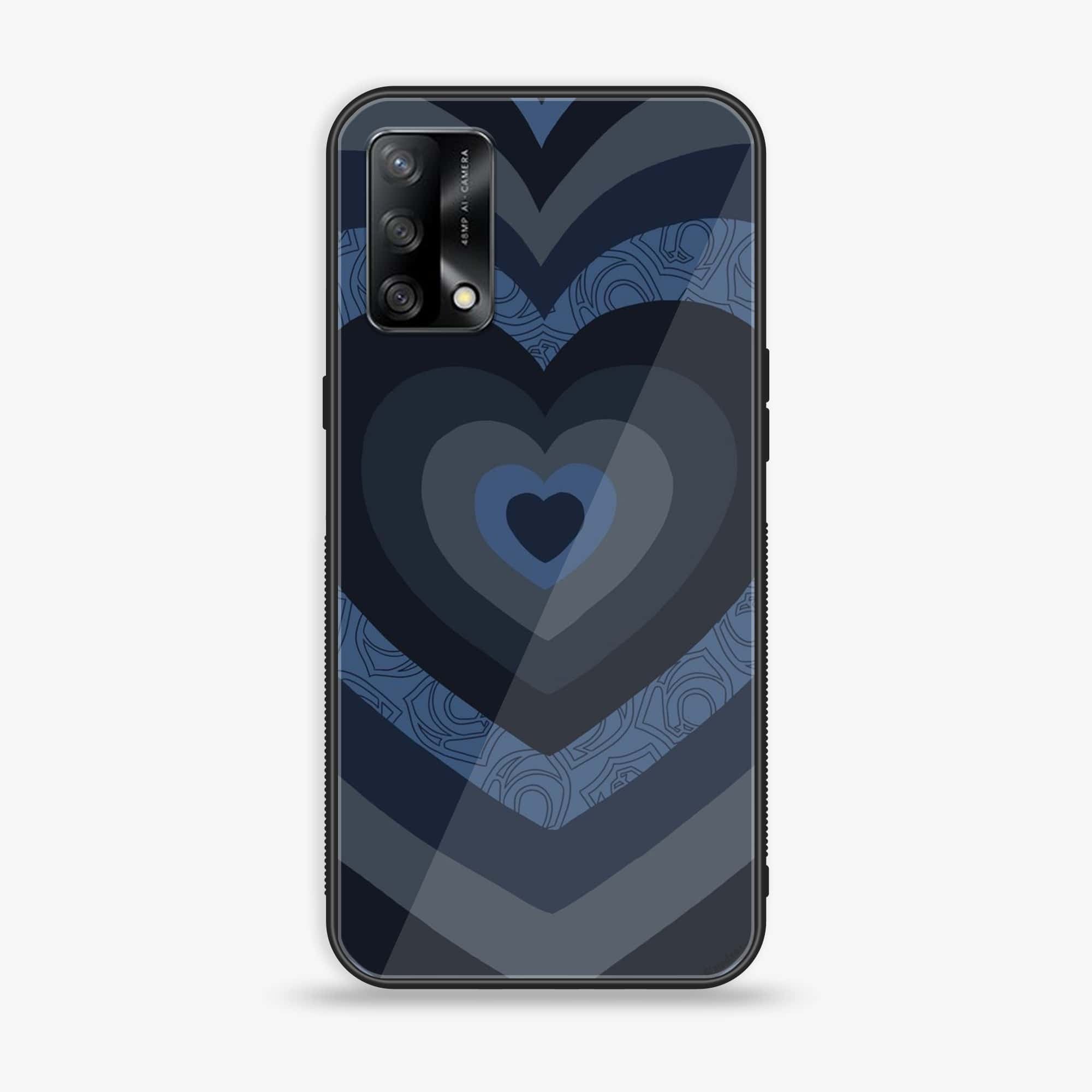 Oppo F19s - Heart Beat Series 2.0 - Premium Metal Printed soft Bumper shock Proof Case