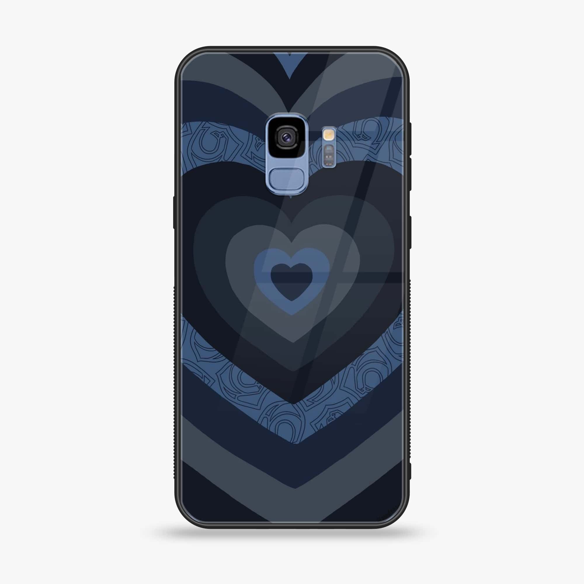 Galaxy S9 - Heart Beat Series 2.0 - Premium Printed Glass soft Bumper shock Proof Case