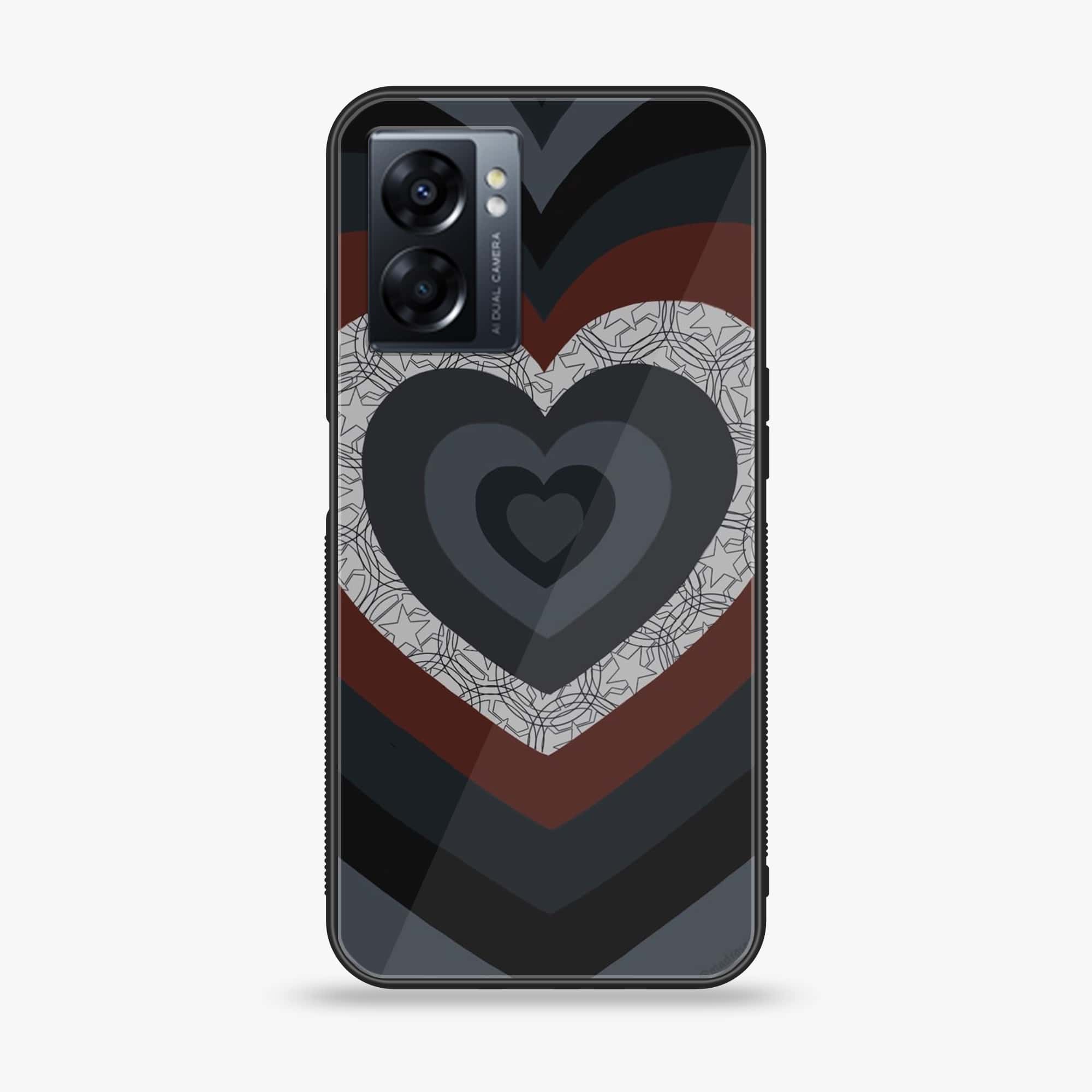 Oppo A77 4G - Heart Beat Series 2.0 - Premium Metal Printed soft Bumper shock Proof Case
