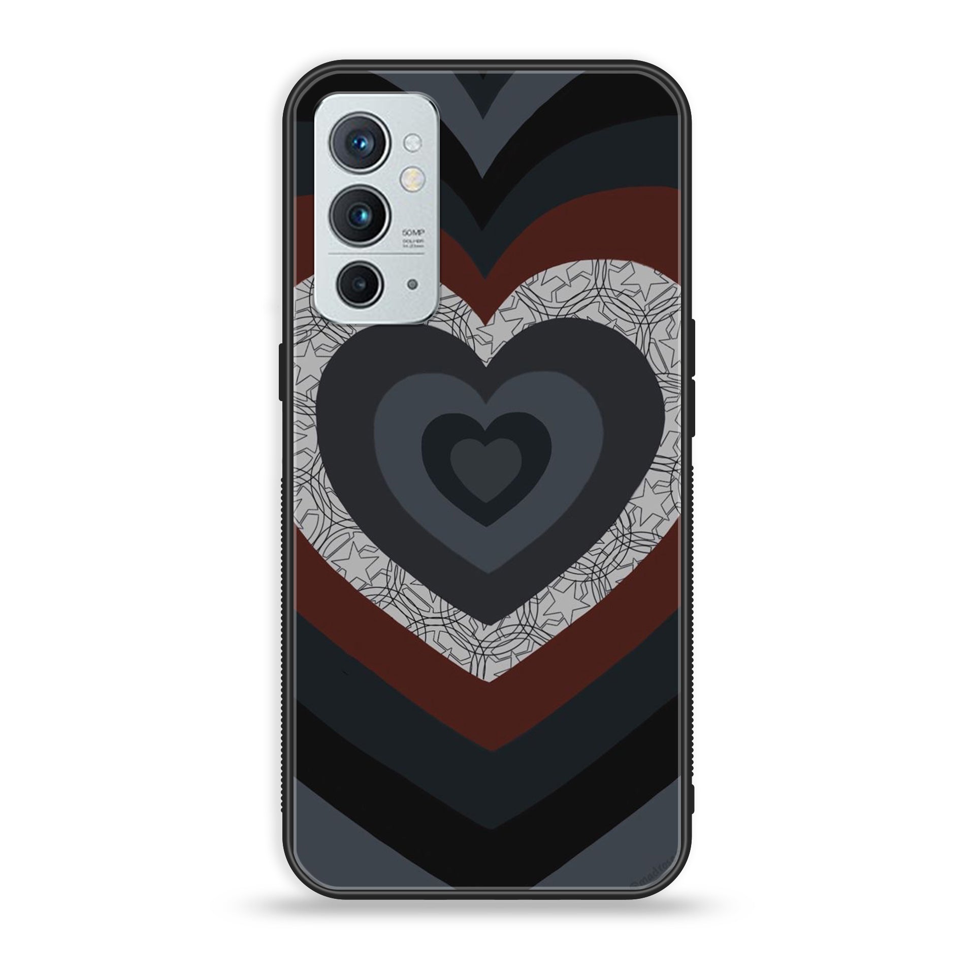 OnePlus 9RT 5G - Heart Beat Series 2.0 - Premium Printed Glass soft Bumper shock Proof Case