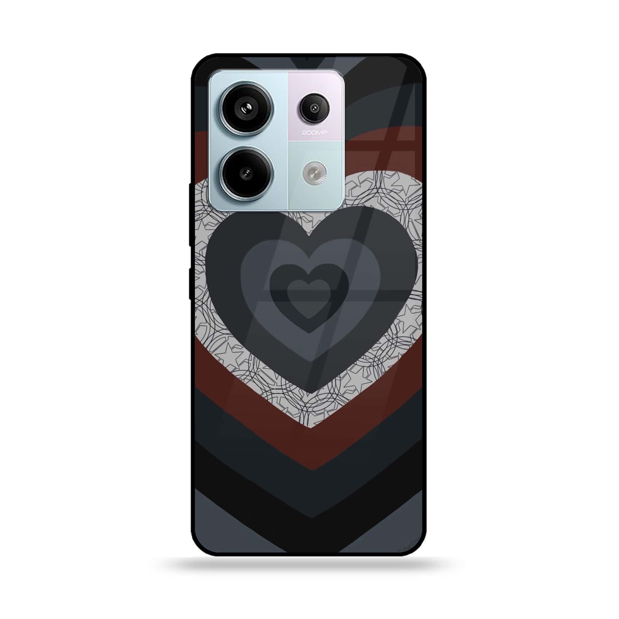 Redmi Note 13 - Heart Beat Series 2.0 - Premium Metal Printed soft Bumper shock Proof Case