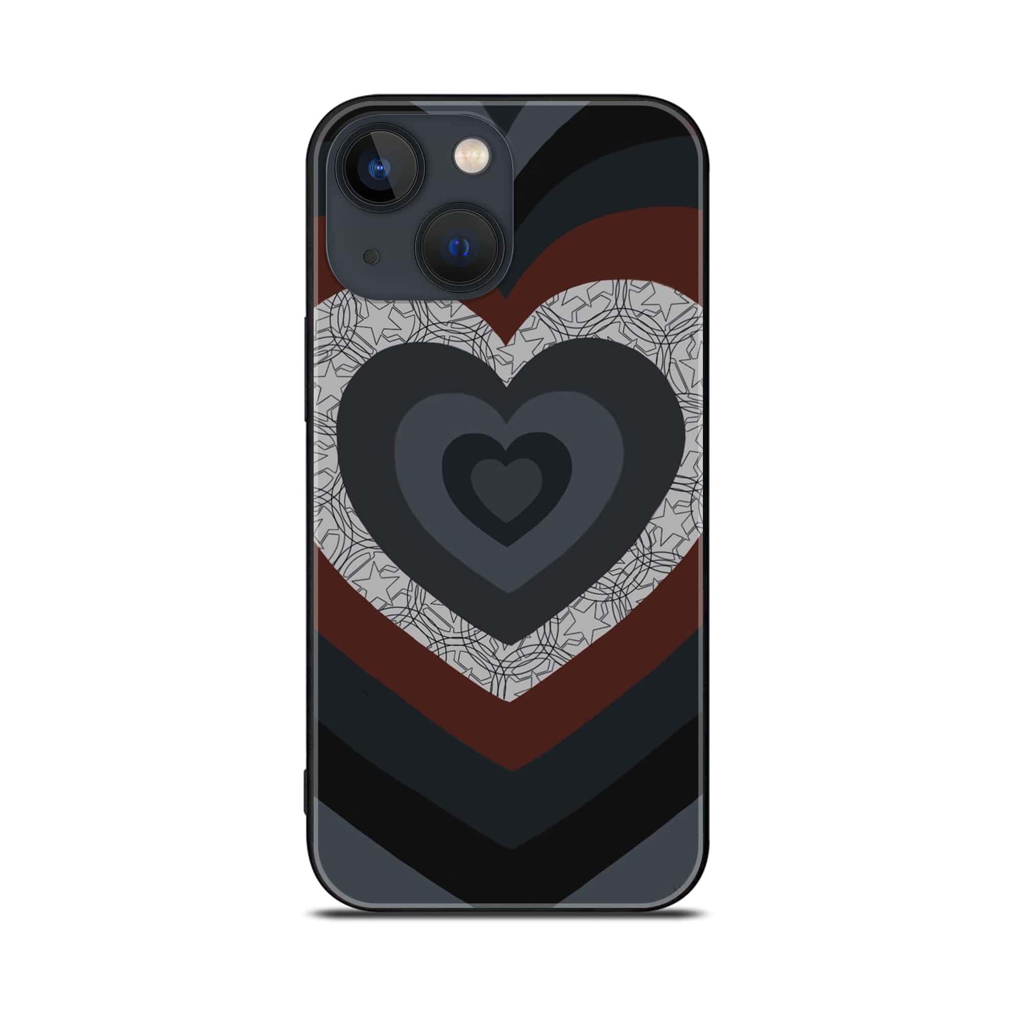 iPhone 14 Plus - Heart Beat Series 2.0 - Premium Printed Glass soft Bumper shock Proof Case