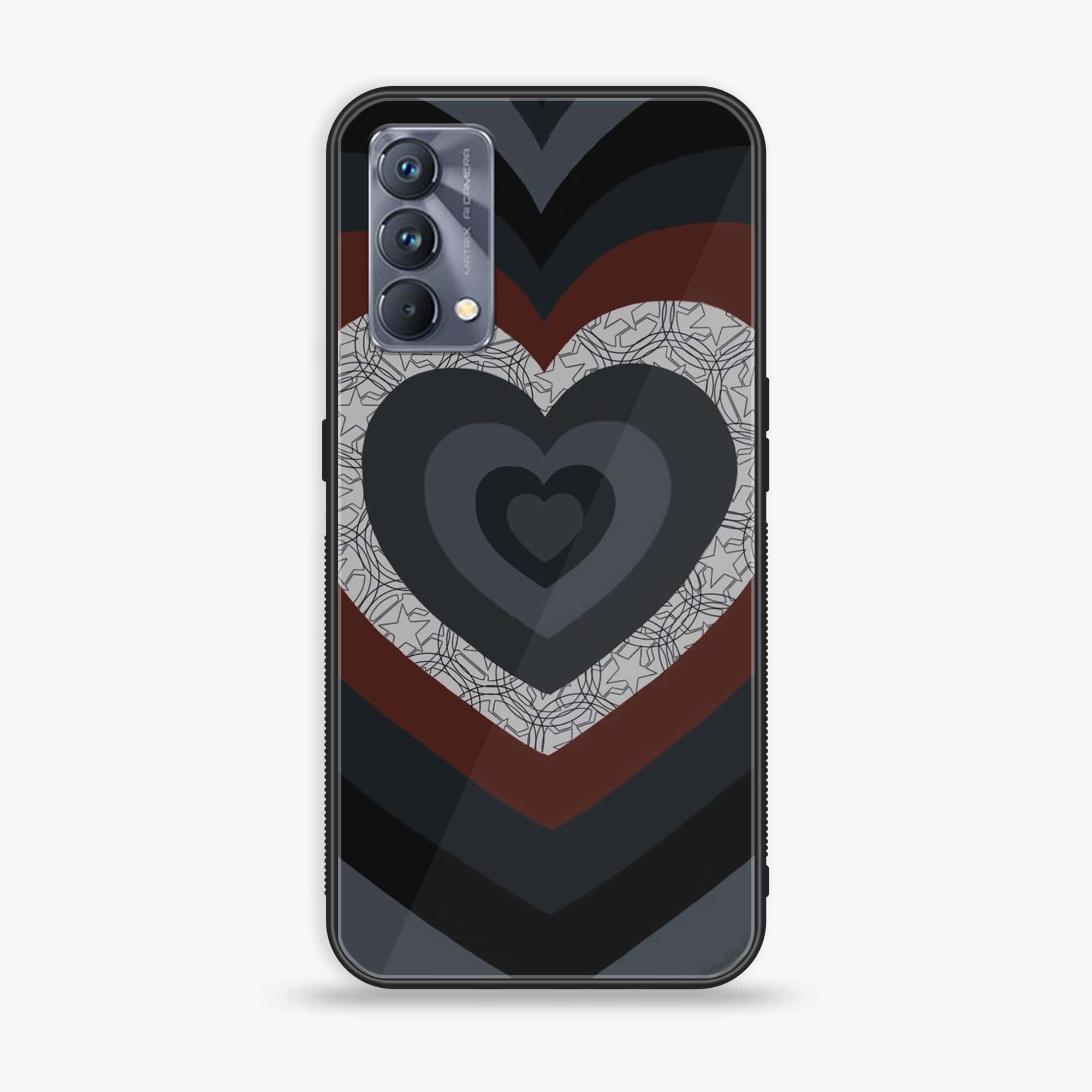 Realme GT Master Edition Heart Beat Series 2.0  Premium Printed Glass soft Bumper shock Proof  Case