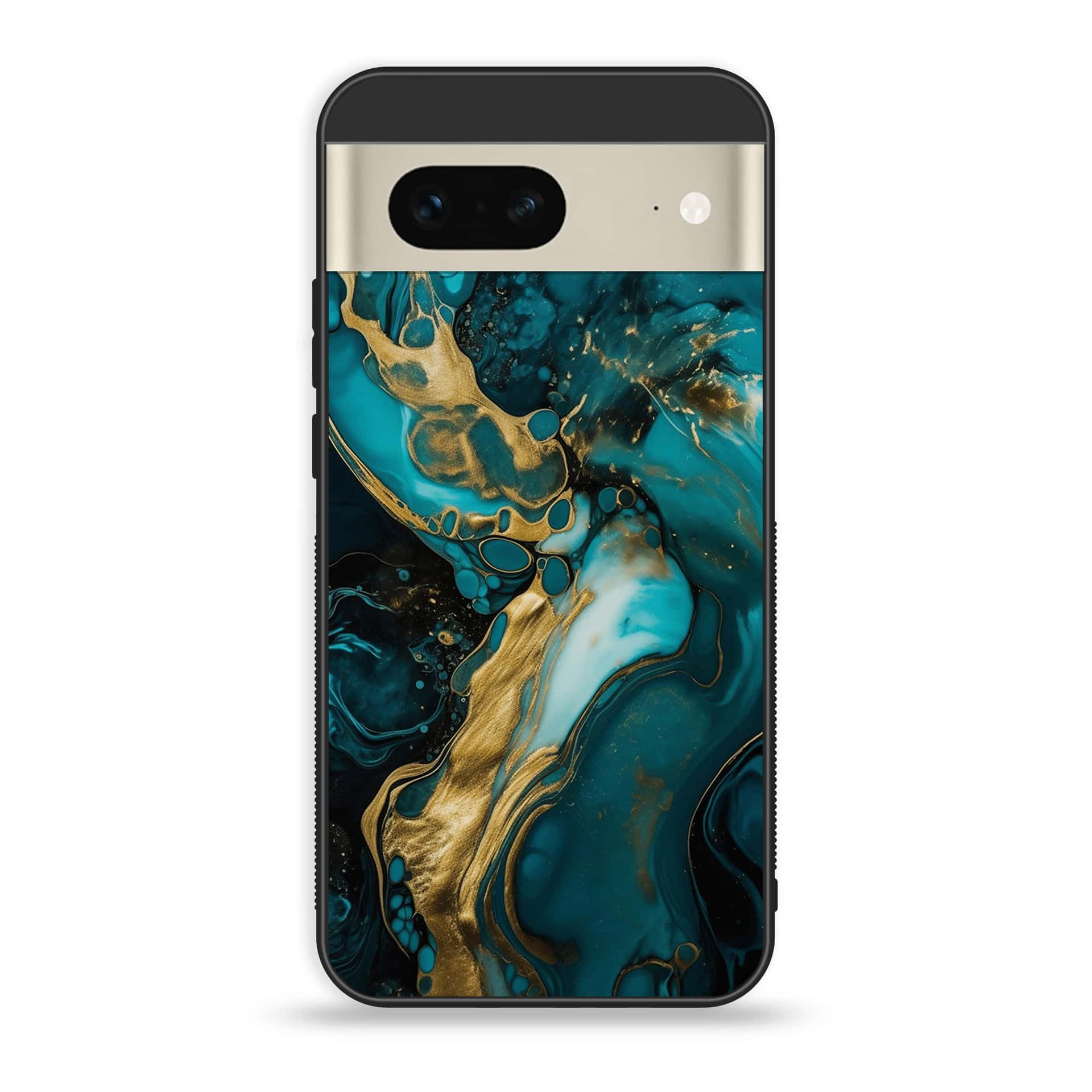 Google Pixel 7a  - Liquid Marble Series - Premium Printed soft Bumper Shock Proof Case