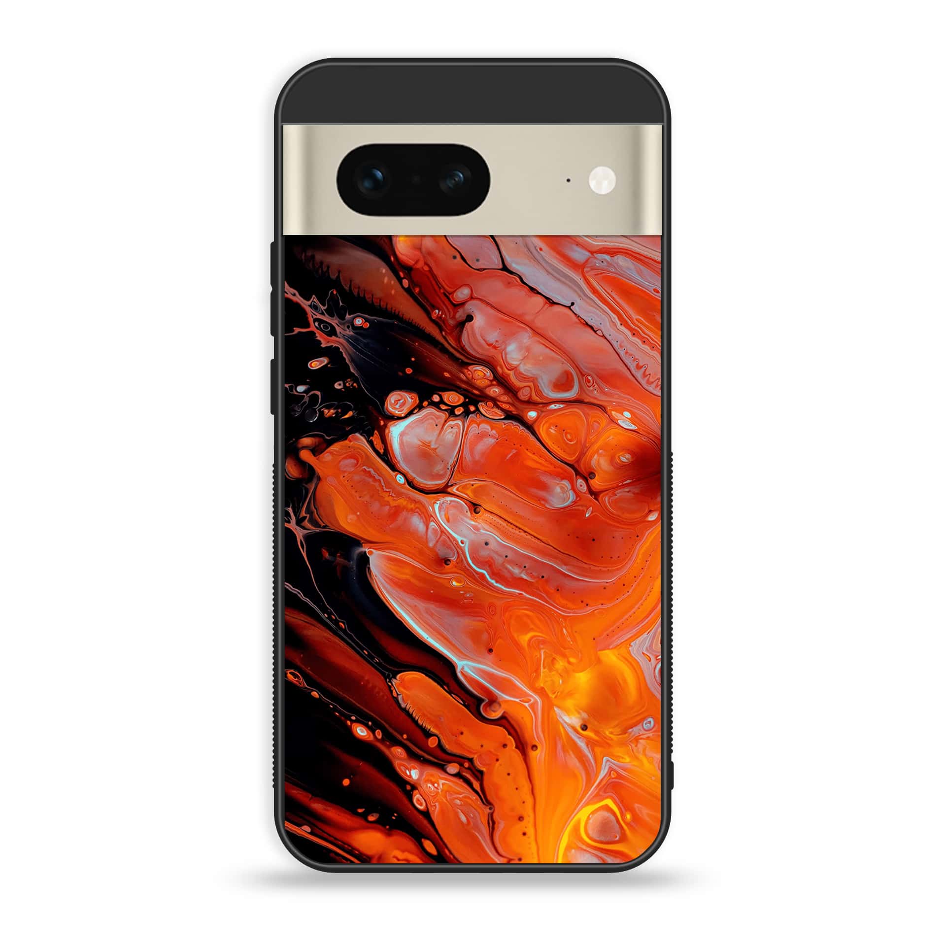 Google Pixel 7a  - Liquid Marble Series - Premium Printed soft Bumper Shock Proof Case