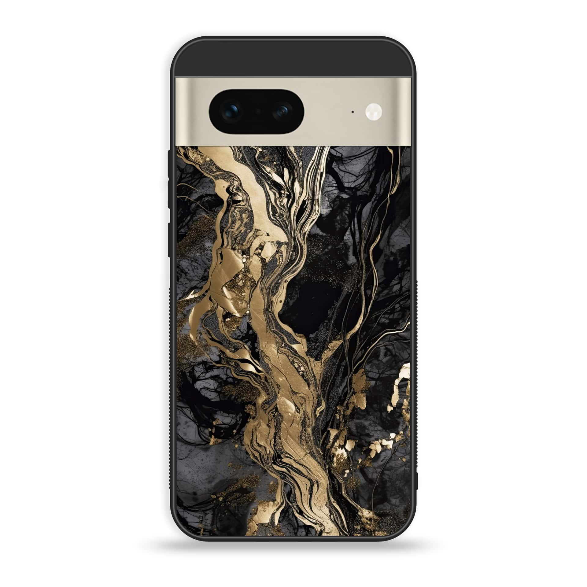 Google Pixel 7a  - Liquid Marble Series - Premium Printed soft Bumper Shock Proof Case