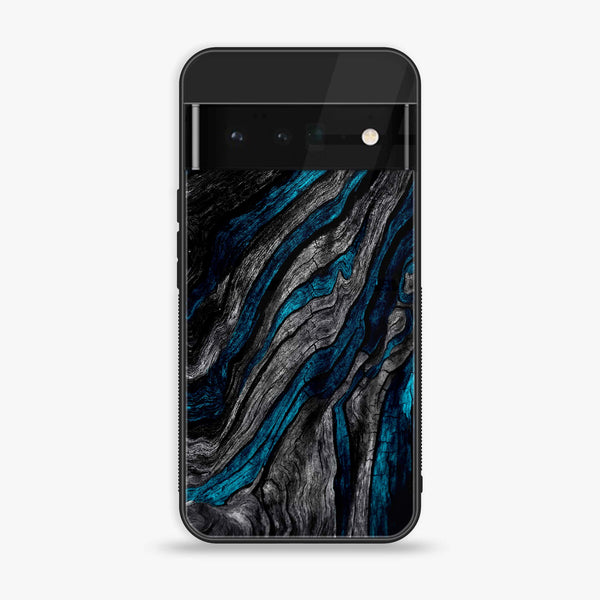 Google Pixel 6 Pro - Liquid Marble Design 8 - Premium Printed Glass soft Bumper shock Proof Case CS-17606