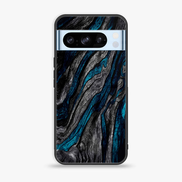 Google Pixel 8 Pro - Liquid Marble Design 8 - Premium Printed Glass soft Bumper shock Proof Case CS-13955