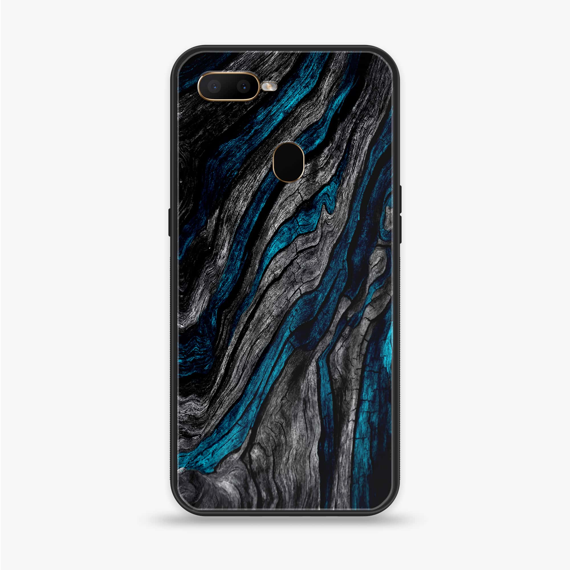 Oppo A12  - Liquid Marble Series - Premium Printed soft Bumper shock Proof Case