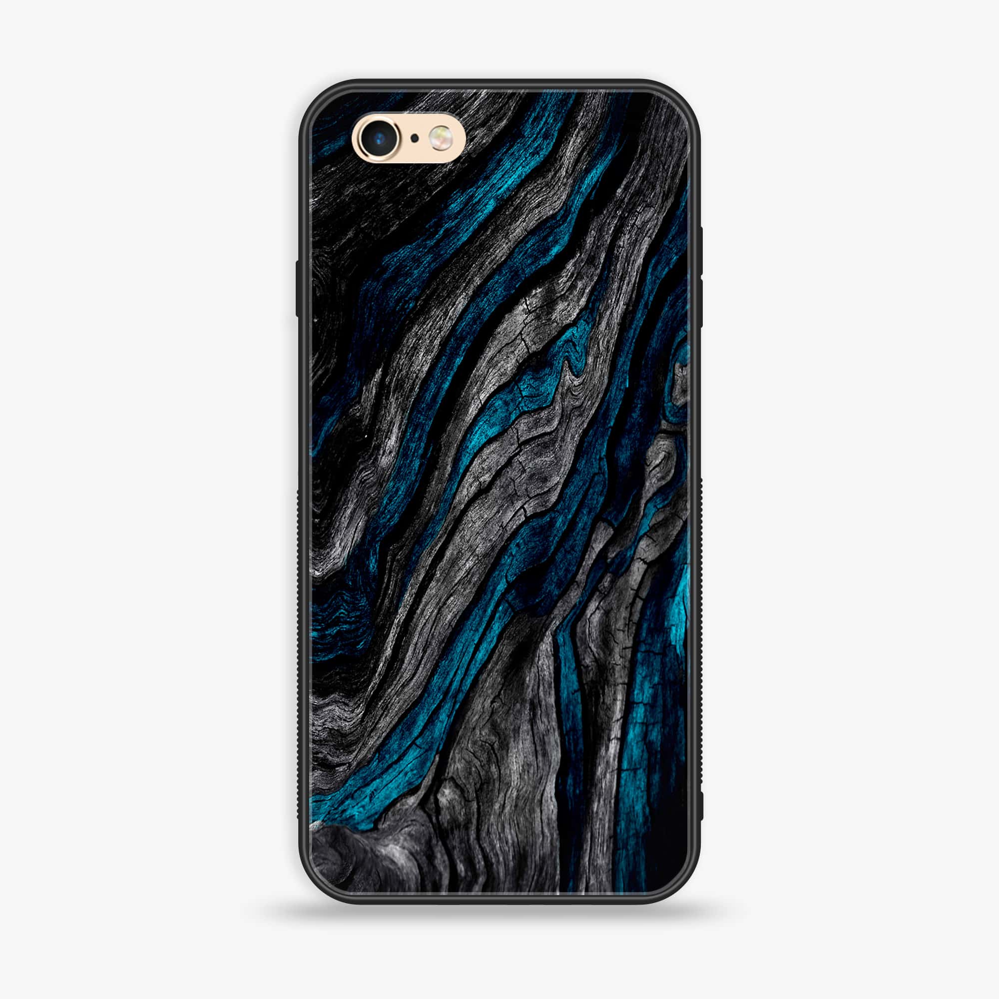 iPhone 6 - Liquid Marble Series - Premium Printed Glass soft Bumper shock Proof Case