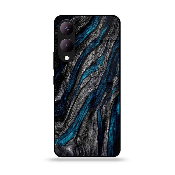 Vivo Y17S - Liquid Marble Design 8 - Premium Metal Printed soft Bumper shock Proof Case