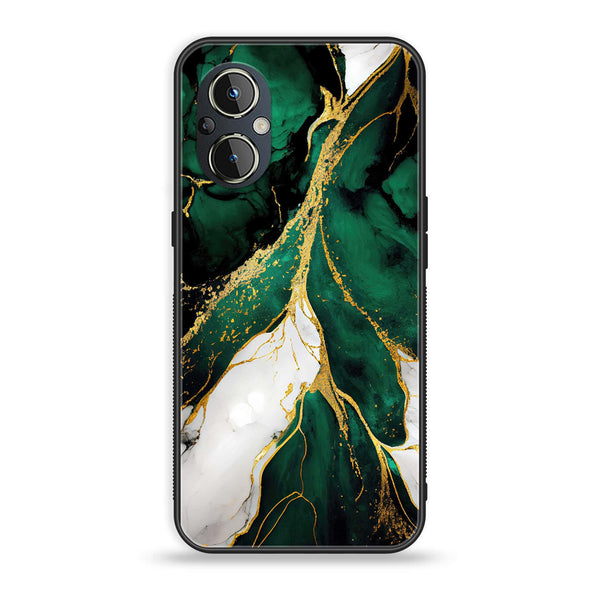 OnePlus Nord N20 5G - Liquid Marble Design 7- Premium Metal Printed soft Bumper Shock Proof Case CS-11577
