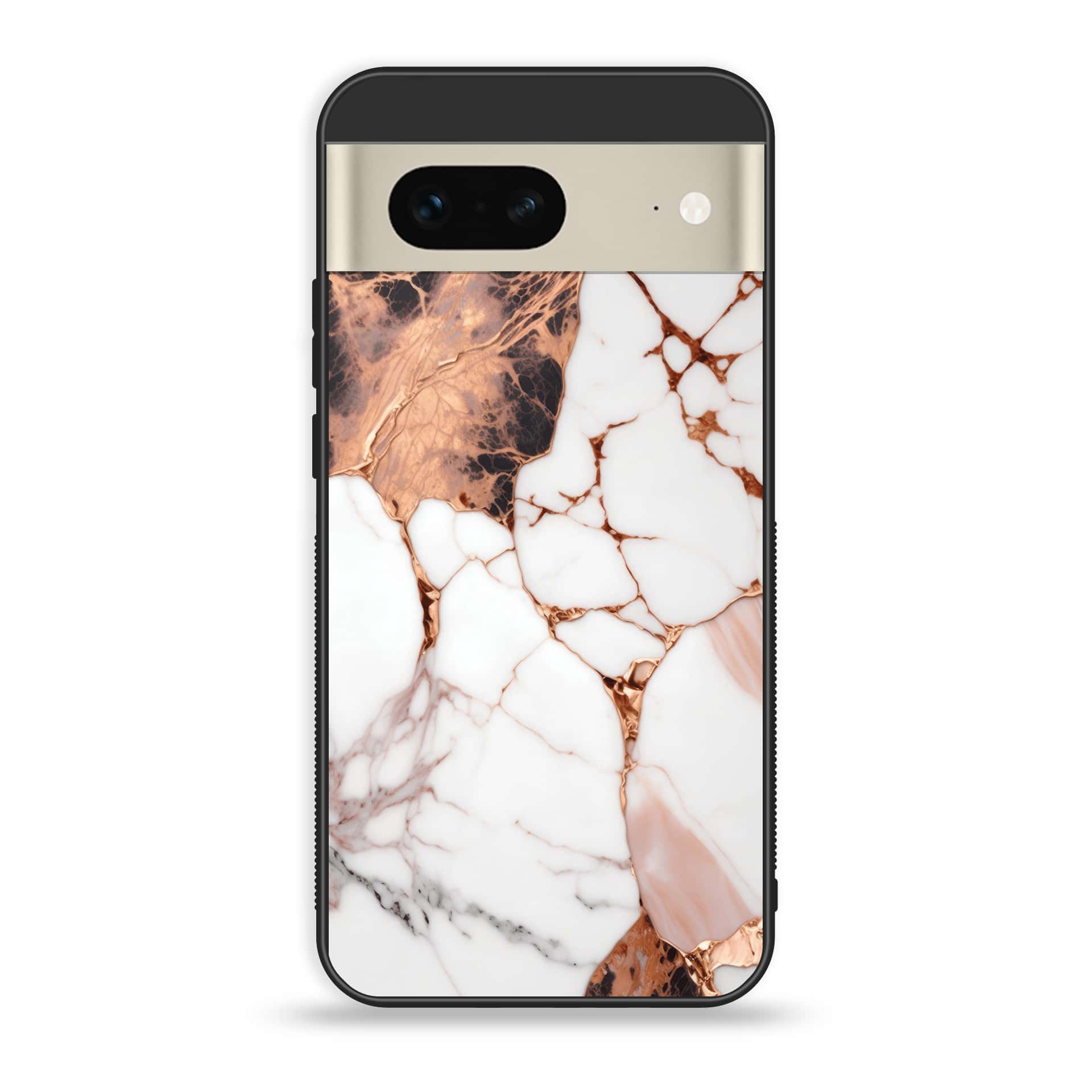 Google Pixel 7a  - Liquid Marble Series - Premium Printed soft Bumper Shock Proof Case