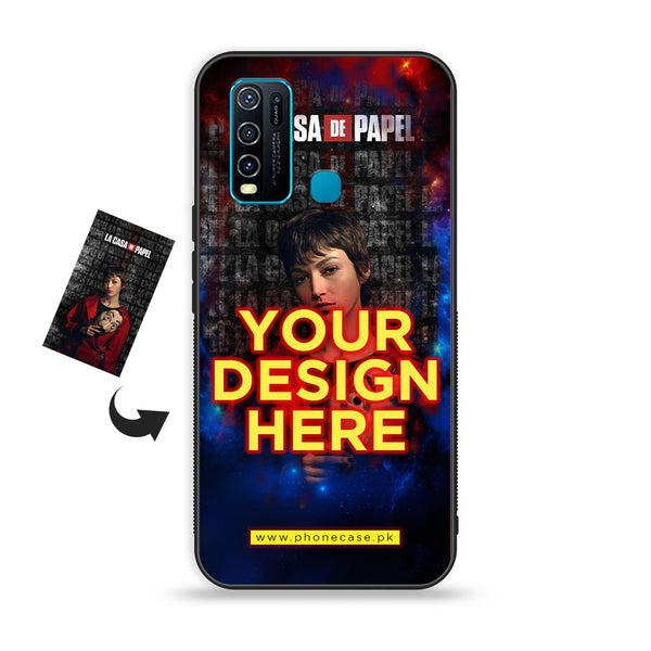 Vivo Y50 - Customize your own - Premium Metal Printed soft Bumper shock Proof Case