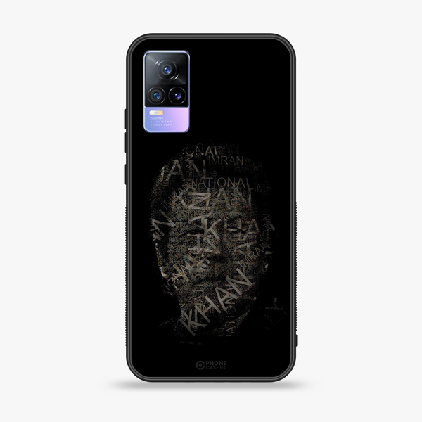 Vivo V21e - PTI Series  Design 11  - Premium Printed Glass soft Bumper shock Proof Case  CS-32793