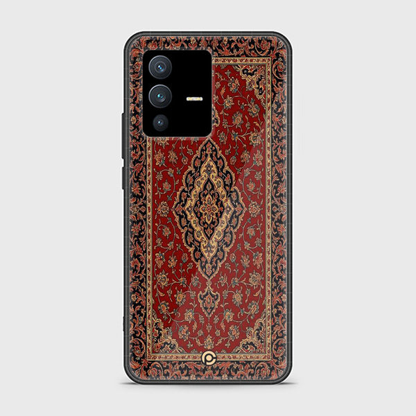 Vivo V23 5G/ Vivo S12 5G -  Persian Rugs Design 1  - Premium Metal Printed soft Bumper shock Proof Case CS-32161