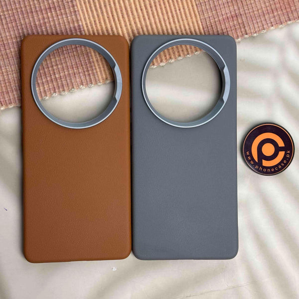 Honor X9C 5G - Soft Leather Texture Slim TPU Case