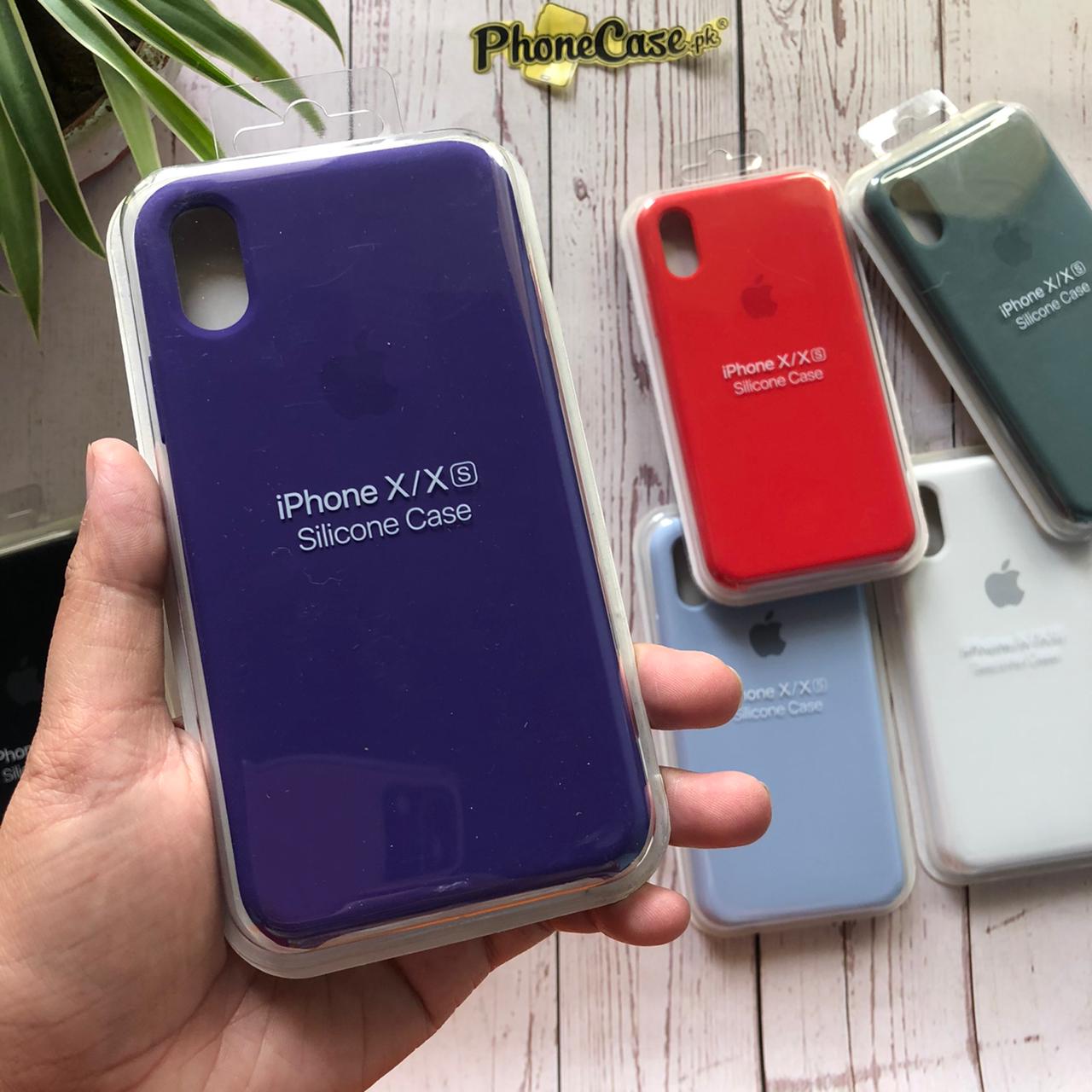 iPhone X/XS Official Liquid silicone Shock Proof Case