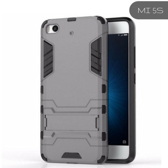 MI 5s Hybrid TPU+PC Iron Man Armor Shield Case