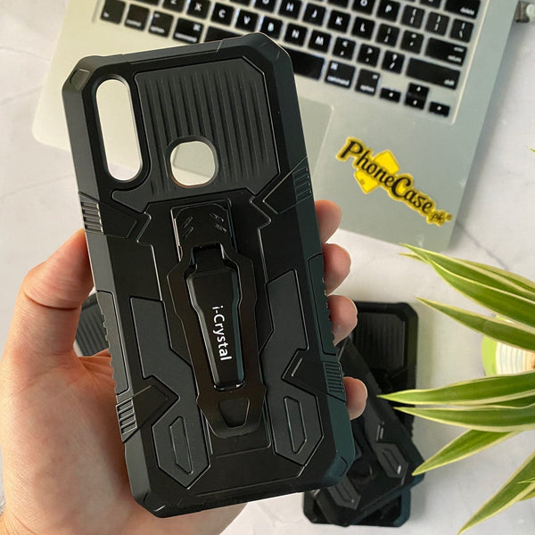 Vivo Y17/ Y3/ Y15/ Y12/ Y11 iCrystal Branded Military Army Grade Hybrid shock Proof Case