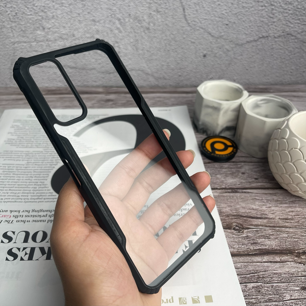 Vivo Y20/Y20i/Y12s/Y20S/Y12A Branded New Hybrid Bumper Shock proof Case With Ultra Clear Back