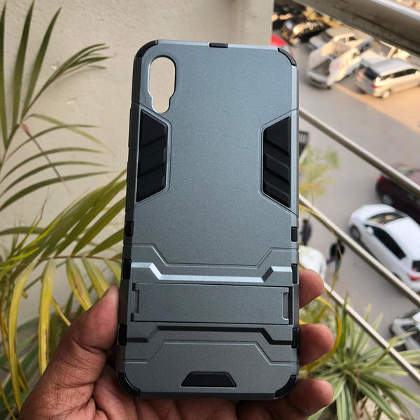 Huawei Y6 Pro/ Y6 Prime 2019 Hybrid TPU+PC Iron Man Armor Shield Case