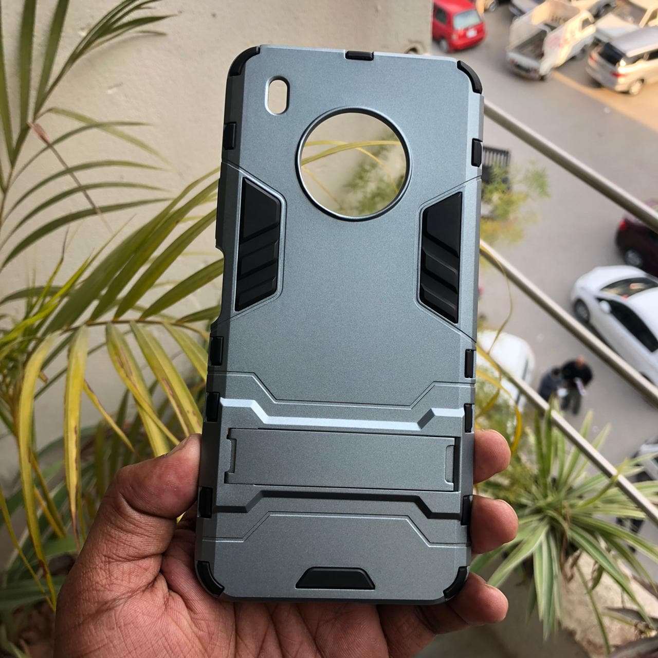 Huawei Y9A Hybrid TPU+PC Iron Man Armor Shield Case