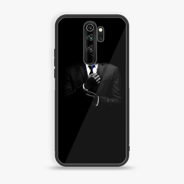 Redmi Note 8 Pro - Black Art Design 1 - Premium Metal  Printed soft Bumper shock Proof Case CS-28353 CS-31063