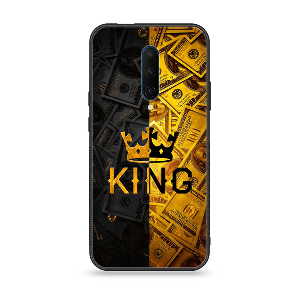 OnePlus 7 Pro - King  Design 9- Premium Metal Printed soft Bumper Shock Proof Case CS-17224 CS-31180 CS-34775