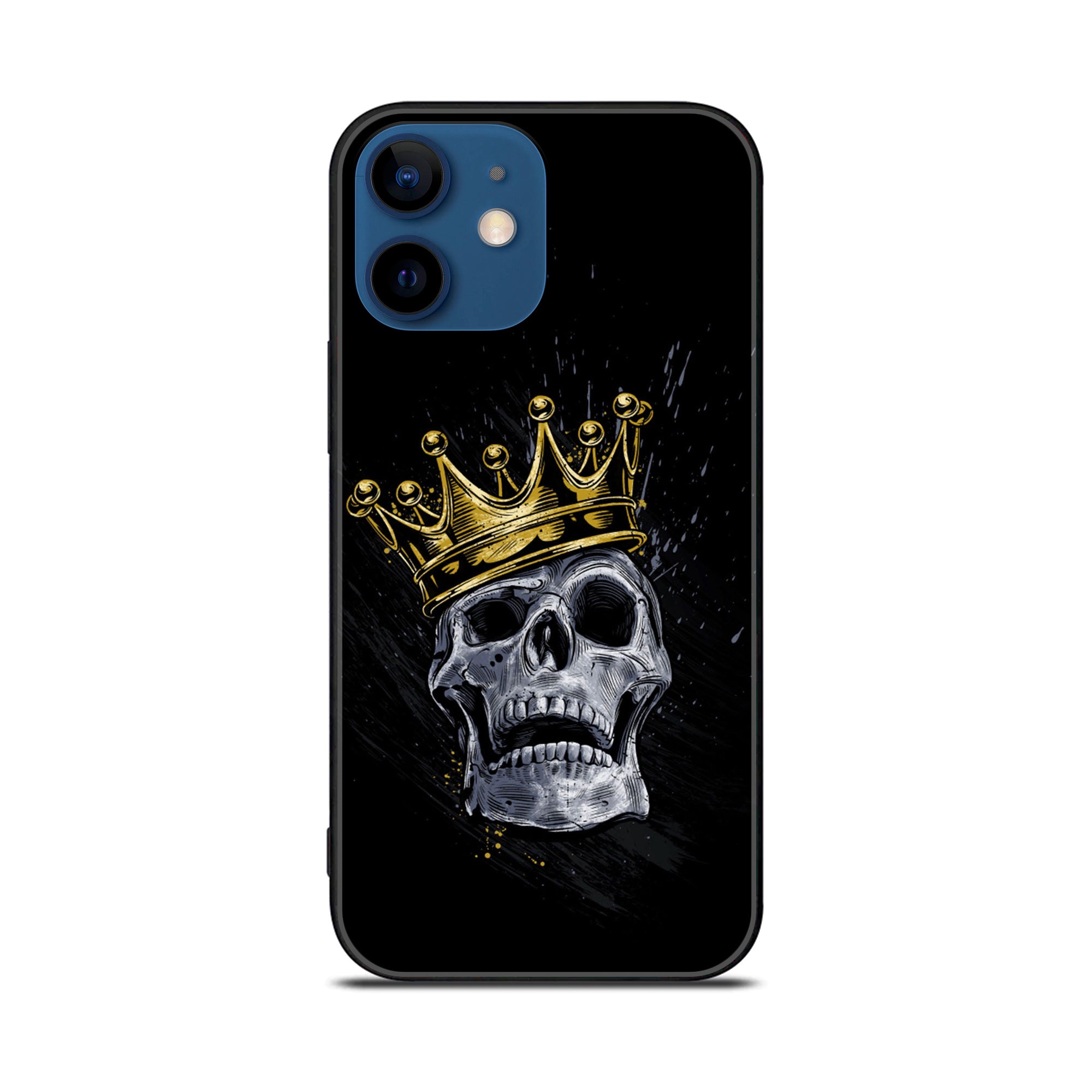 iPhone 12 Mini King Series v2.0 Premium Printed Glass soft Bumper shock Proof Case