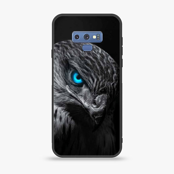 Samsung Galaxy Note 9 - Black Art Series Design 2  - Premium Printed Glass soft Bumper shock Proof Case CS-21246