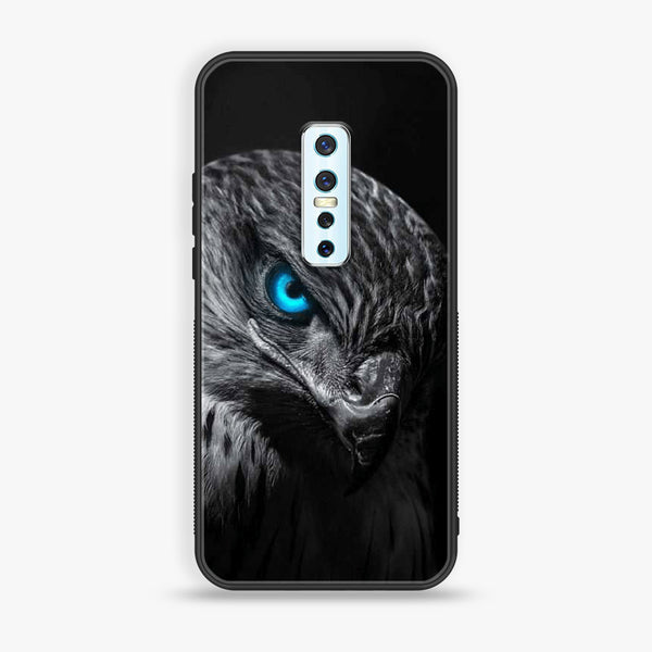 VIVO V17 PRO  - Black Art Design 2  - Premium Printed Glass soft Bumper shock Proof Case  CS-35738