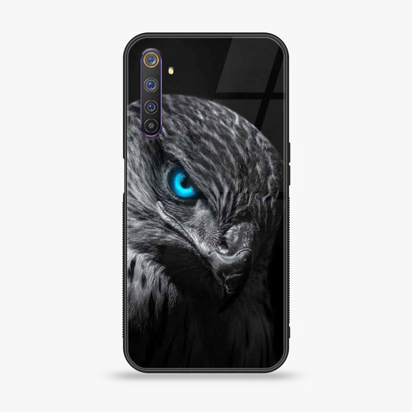 Realme 6 Pro - Black Art Design 2 - Premium Printed Glass soft Bumper shock Proof Case CS-14820