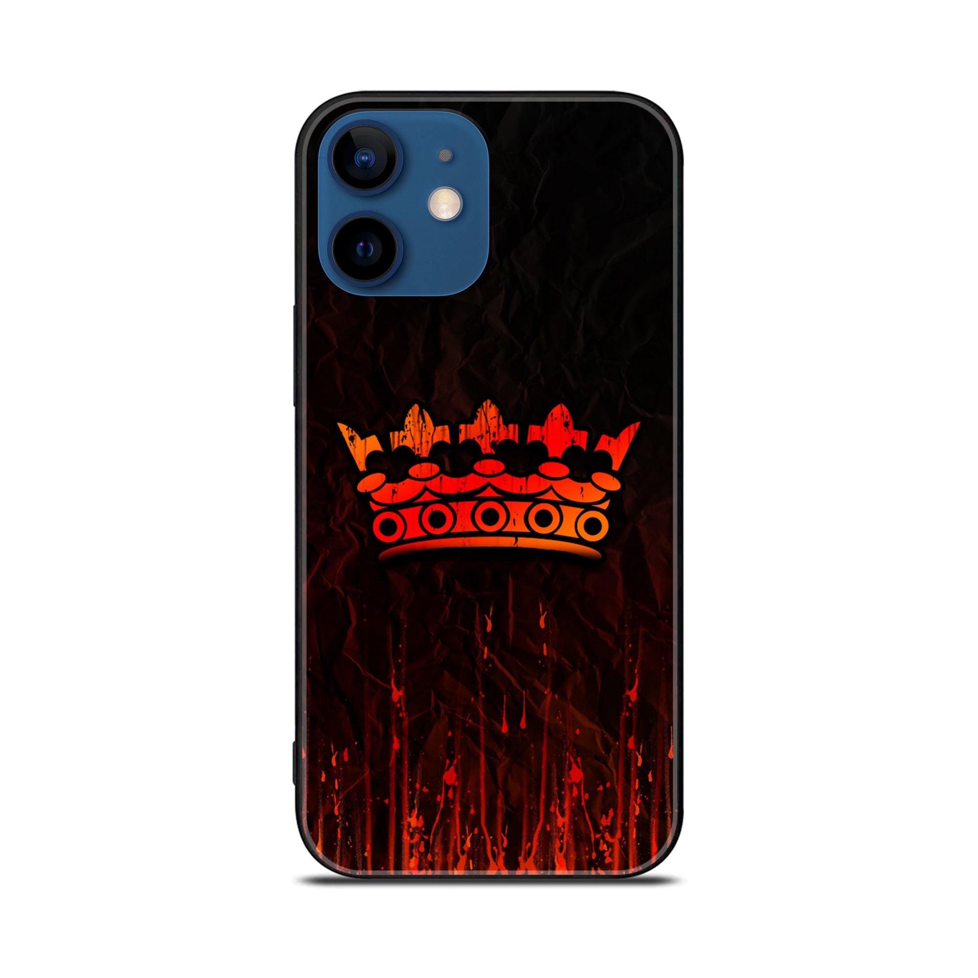 iPhone 12 Mini King Series v2.0 Premium Metal Printed soft Bumper shock Proof Case