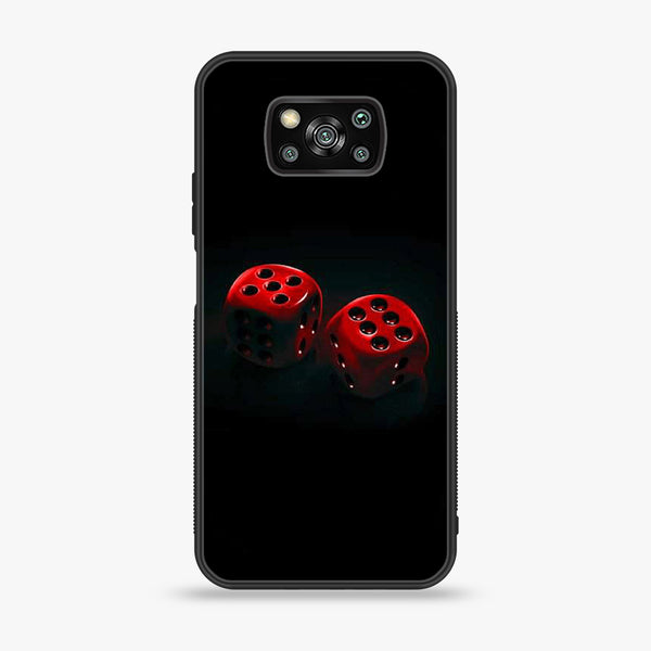 Xiaomi Poco X3 - Black Art Design 3 - Premium Printed Glass soft Bumper shock Proof Case CS-10470