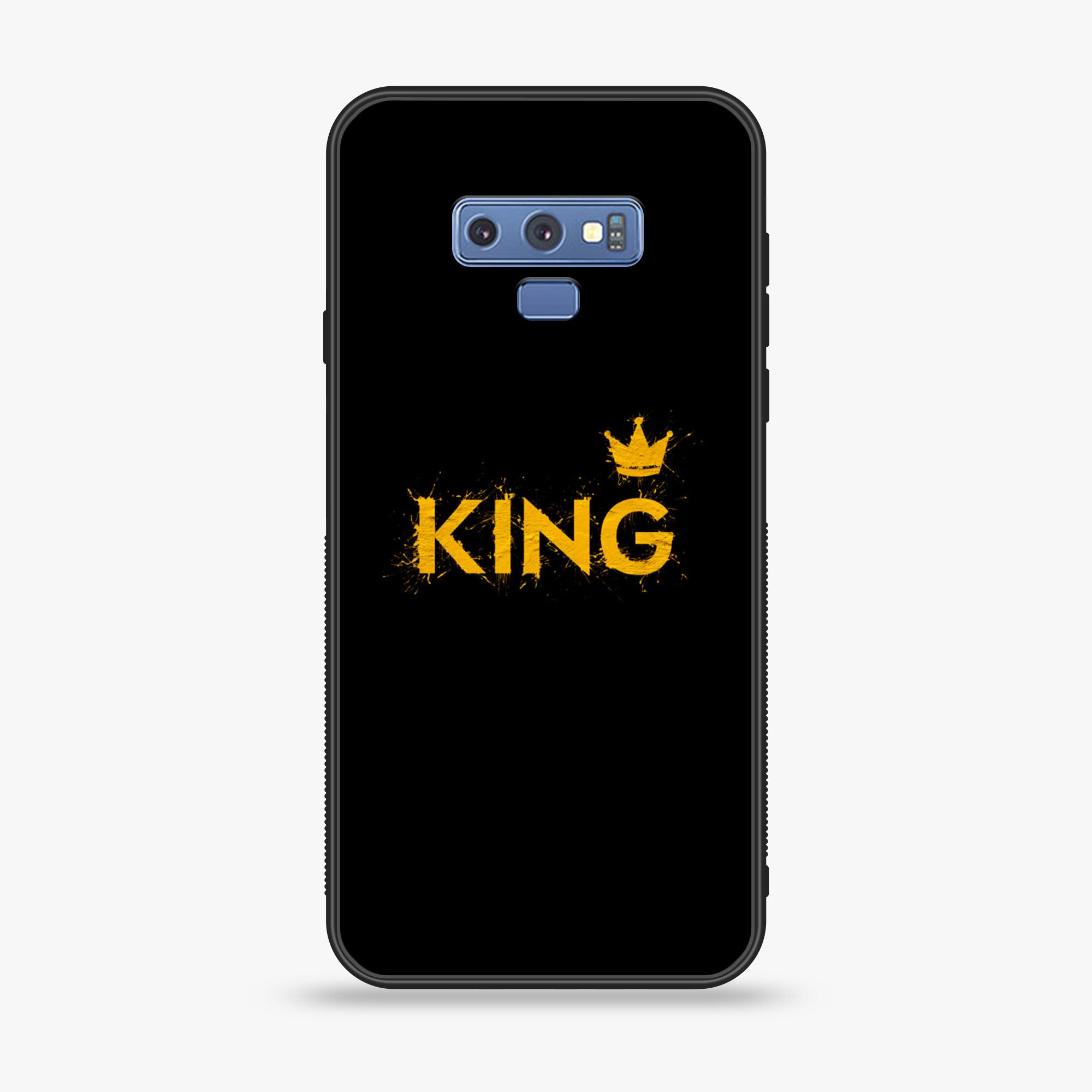 Samsung Galaxy Note 9 - King Series v 2.0 - Premium Printed Glass soft Bumper shock Proof Case