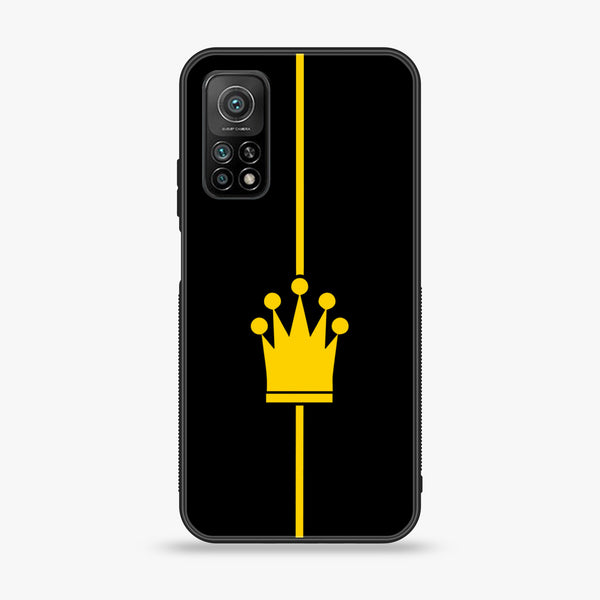 Xiaomi Mi 10T King Series V 2.0 Design 1 Premium Printed Glass soft Bumper shock Proof Case CS-49941